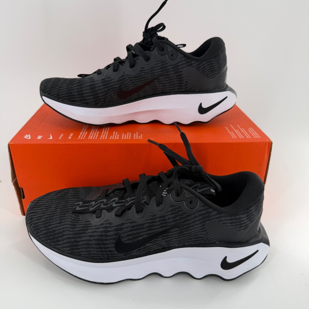 Nike Motiva Black Anthracite White Walking Shoes Sneakers DV1238-001 Womens 9.5
